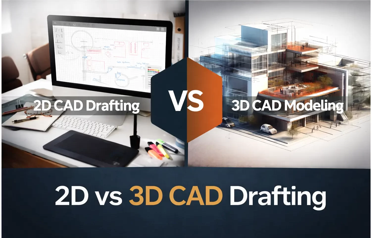 cad vs 3d cad drafting