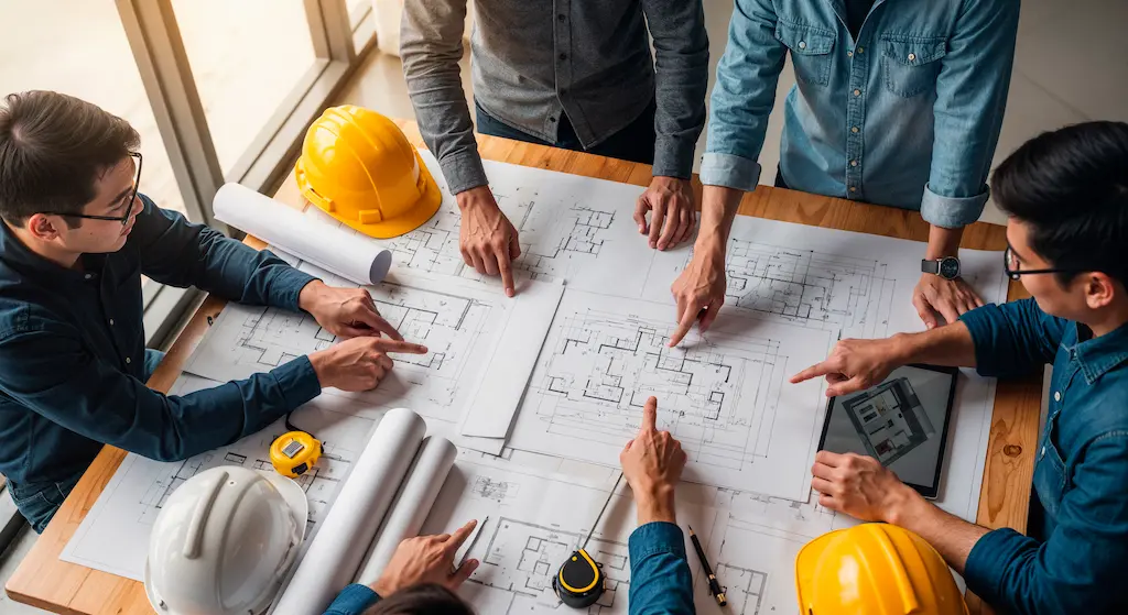 Mechanical Electrical Plumbing MEP drawings in construction