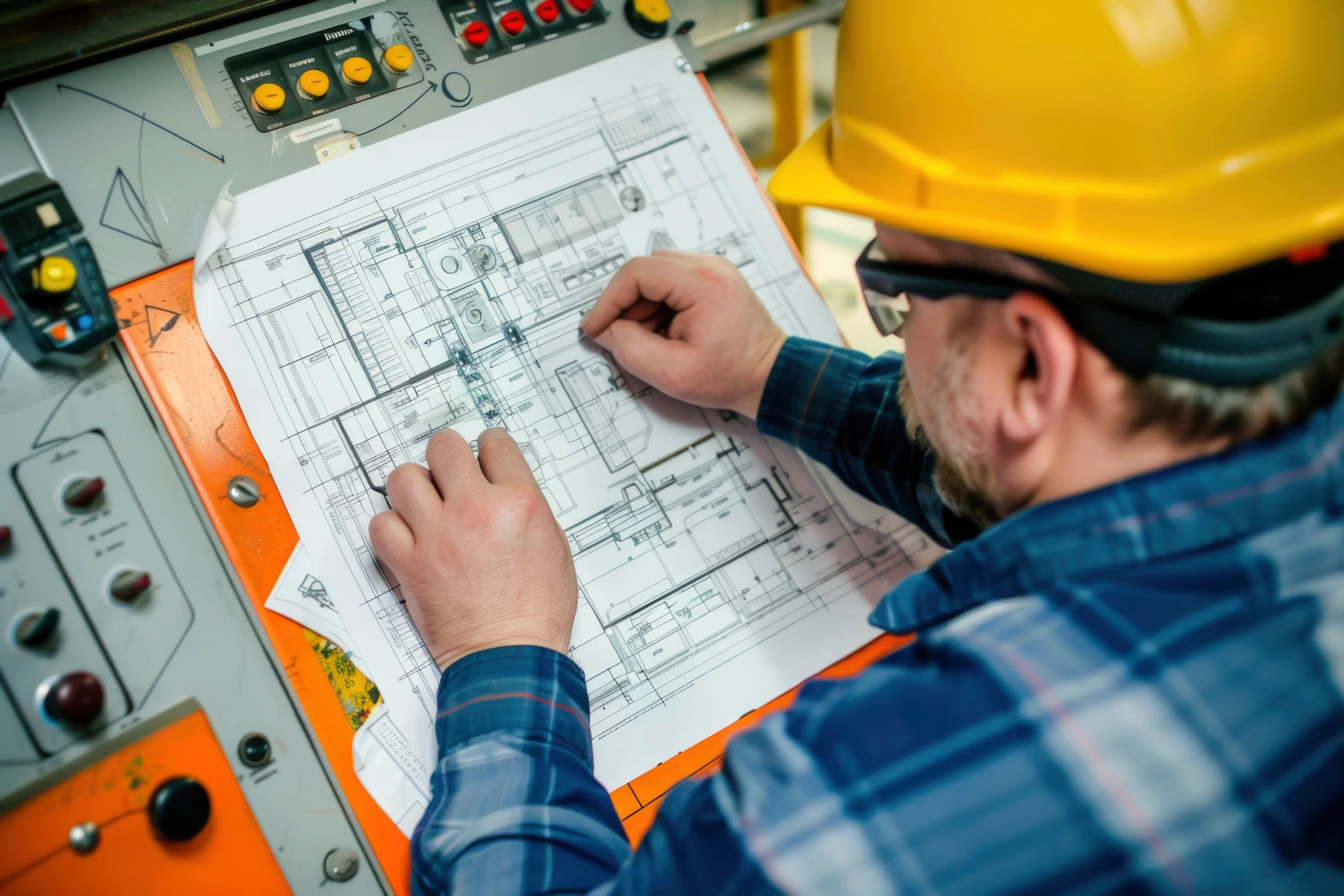 male engineer working field engineers celebration by best hvac company in qatar