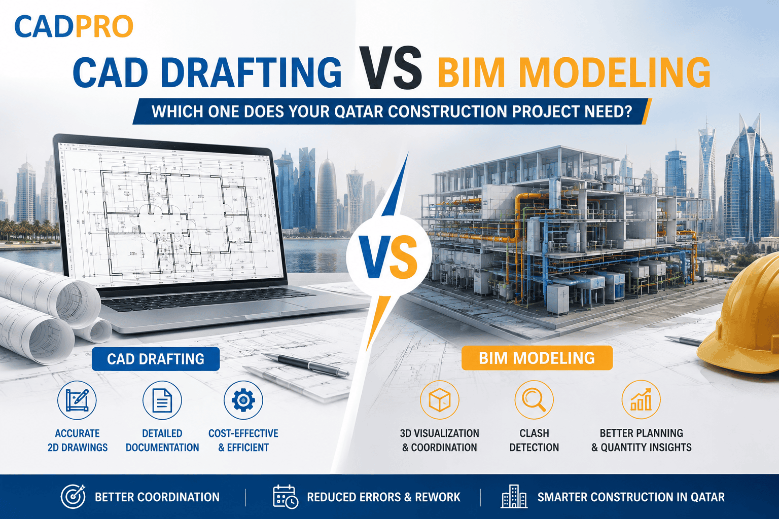 Cad drafting services in Qatar